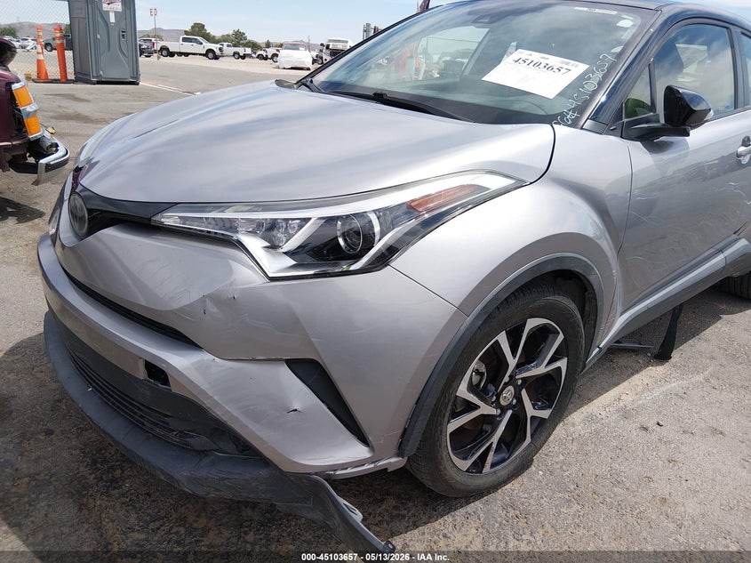2019 Toyota C-hr VIN JTNKHMBX9K1057048 IAAI salvage auction — FRONT END, Original (Texas), sold $6,100 on 2026-07-22 (photo 6)