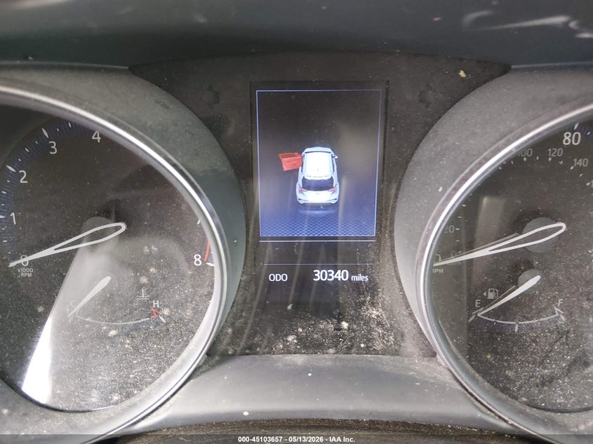 2019 Toyota C-hr VIN JTNKHMBX9K1057048 IAAI salvage auction — FRONT END, Original (Texas), sold $6,100 on 2026-07-22 (photo 7)