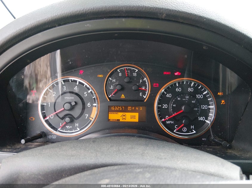 2015 Nissan Armada VIN 5N1BA0NE1FN608367 IAAI salvage auction — FRONT END, Clear (Arkansas), sold $450 on 2026-07-09 (photo 7)