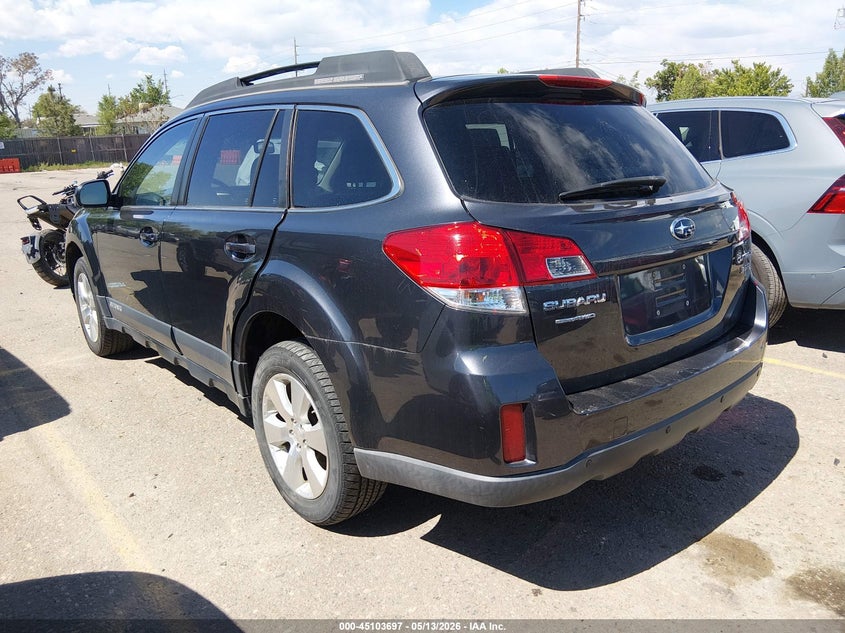 2011 Subaru Outback VIN 4S4BRDCC4B2409469 IAAI salvage auction — SIDE, Salvage (Colorado), sold $775 on 2026-07-31 (photo 3)