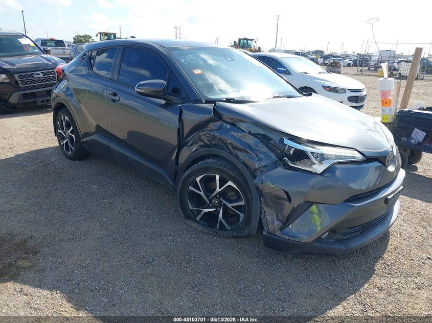 2018 Toyota C-hr VIN NMTKHMBX9JR045468 IAAI salvage auction — RIGHT FRONT, Salvage Title, sold $4,550 on 2026-08-01 (photo 1)