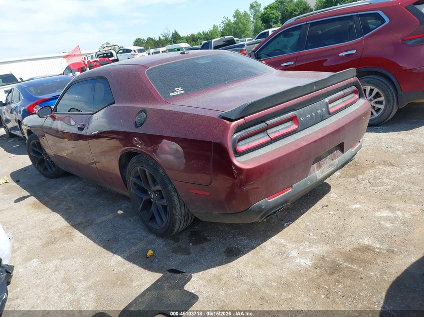 2019 Dodge Challenger VIN 2C3CDZBT8KH655393 IAAI salvage auction — FRONT END, Salvage Title, sold $4,150 on 2026-07-09 (photo 3)