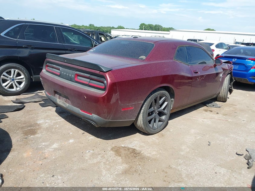 2019 Dodge Challenger VIN 2C3CDZBT8KH655393 IAAI salvage auction — FRONT END, Salvage Title, sold $4,150 on 2026-07-09 (photo 4)