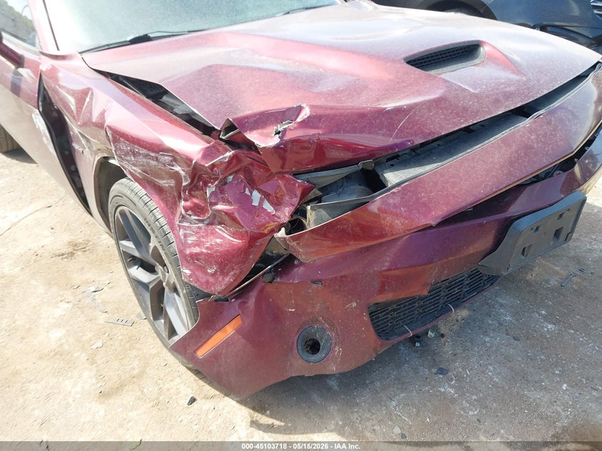 2019 Dodge Challenger VIN 2C3CDZBT8KH655393 IAAI salvage auction — FRONT END, Salvage Title, sold $4,150 on 2026-07-09 (photo 6)