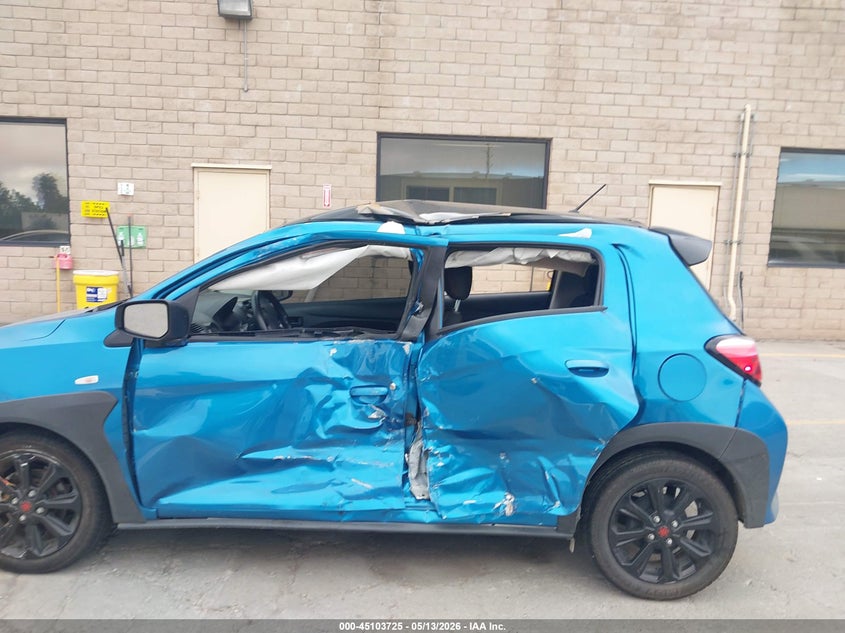 2023 Mitsubishi Mirage VIN ML32AWHJ6PH001383 IAAI salvage auction — SIDE, Salvage Title, sold $1,650 on 2026-07-20 (photo 6)
