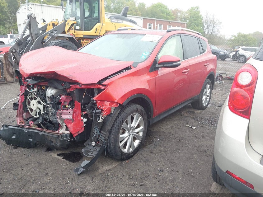 2015 Toyota Rav 4 VIN JTMDFREV2FD113216 IAAI salvage auction — FRONT END, Salvage (Massachusetts), sold $2,975 on 2026-07-14 (photo 2)