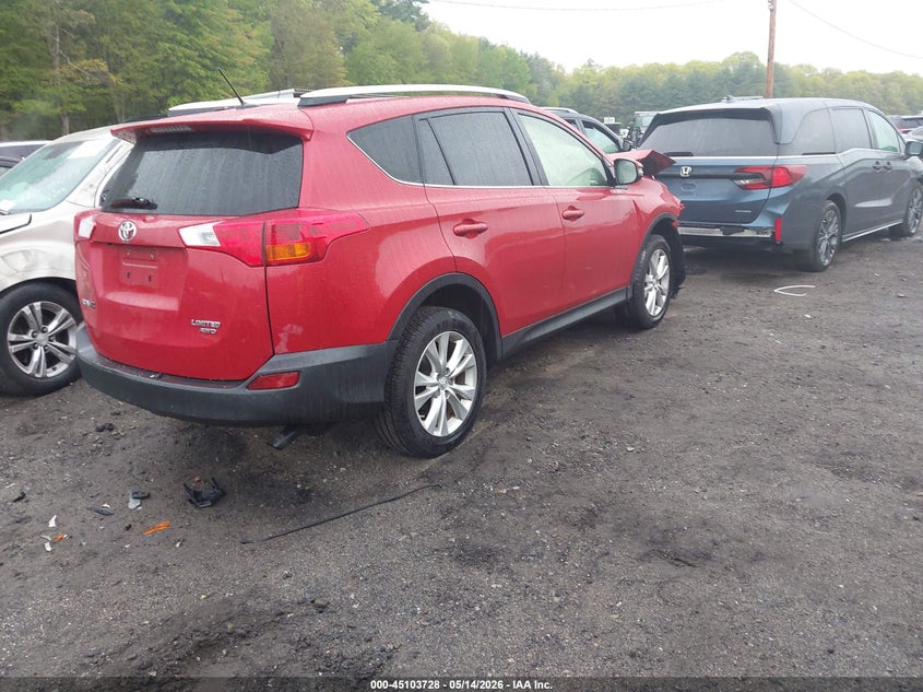 2015 Toyota Rav 4 VIN JTMDFREV2FD113216 IAAI salvage auction — FRONT END, Salvage (Massachusetts), sold $2,975 on 2026-07-14 (photo 4)