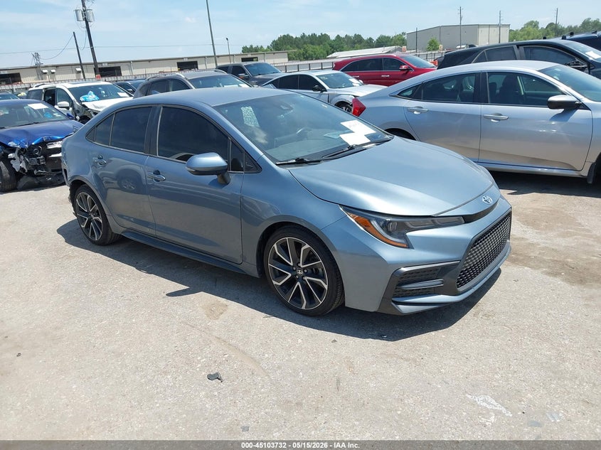 2020 Toyota Corolla VIN 5YFS4RCE0LP051999 IAAI salvage auction — REAR END, Original (Texas), sold $9,125 on 2026-07-15 (photo 1)