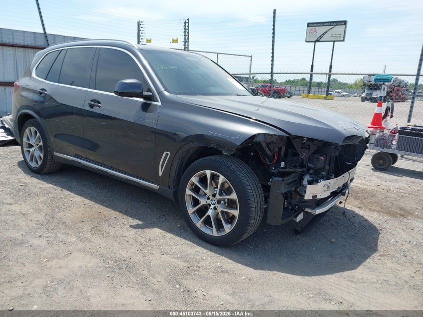 2019 BMW X5 VIN 5UXCR6C55KLL38877 IAAI salvage auction — FRONT END, Clear (Arkansas), sold $21,150 on 2026-07-15 (photo 1)