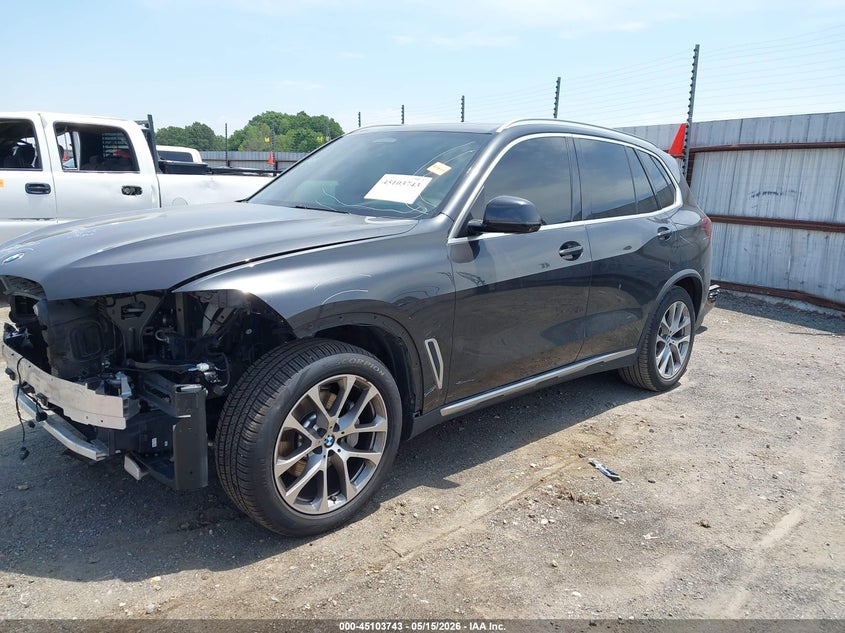 2019 BMW X5 VIN 5UXCR6C55KLL38877 IAAI salvage auction — FRONT END, Clear (Arkansas), sold $21,150 on 2026-07-15 (photo 2)