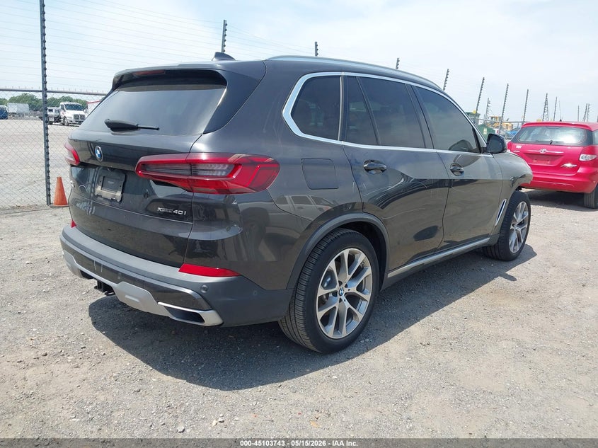 2019 BMW X5 VIN 5UXCR6C55KLL38877 IAAI salvage auction — FRONT END, Clear (Arkansas), sold $21,150 on 2026-07-15 (photo 4)