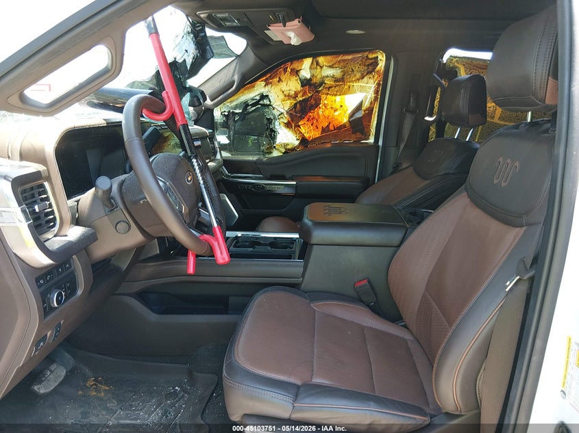 2023 Ford F350 VIN 1FT8W3DT6PED20105 IAAI salvage auction — EXTERIOR BURN, Salvage (Texas), sold $30,500 on 2026-07-28 (photo 5)