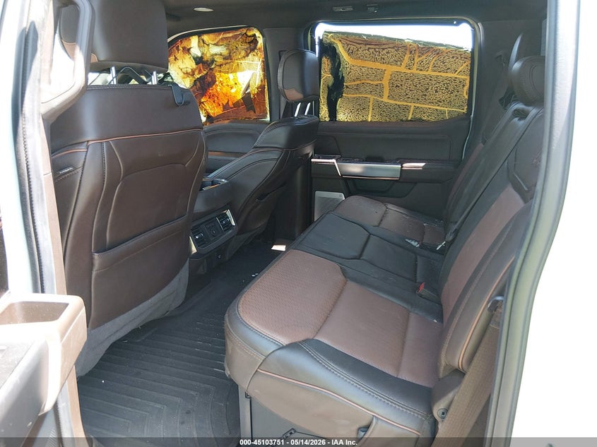 2023 Ford F350 VIN 1FT8W3DT6PED20105 IAAI salvage auction — EXTERIOR BURN, Salvage (Texas), sold $30,500 on 2026-07-28 (photo 7)