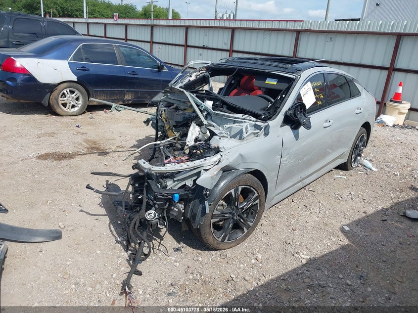 2022 Kia K5 VIN 5XXG64J25NG123027 IAAI salvage auction — ALL OVER, Non-Repairable (Texas), sold $225 on 2026-07-30 (photo 2)