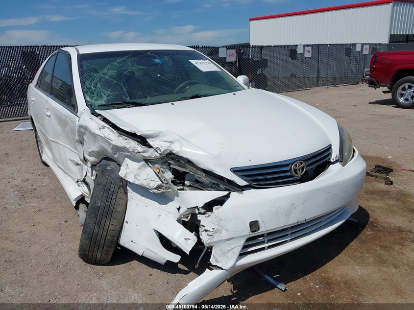 2006 Toyota Camry VIN JTDBE32K063049975 IAAI salvage auction — FRONT END, Salvage (Texas), sold $575 on 2026-07-07 (photo 1)