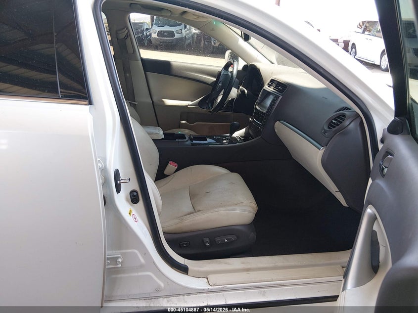 2013 Lexus Is VIN JTHBF5C22D5187704 IAAI salvage auction — RIGHT FRONT, Salvage (Arizona), sold $725 on 2026-07-14 (photo 5)