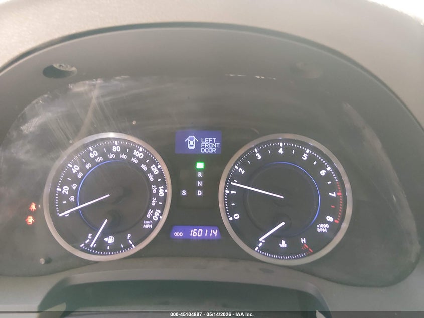 2013 Lexus Is VIN JTHBF5C22D5187704 IAAI salvage auction — RIGHT FRONT, Salvage (Arizona), sold $725 on 2026-07-14 (photo 7)
