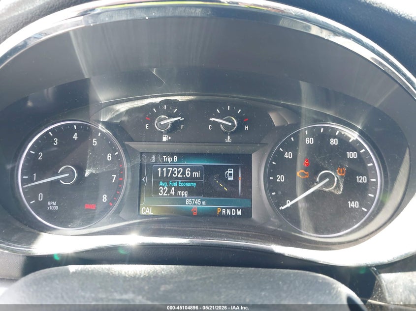 2018 Buick Encore VIN KL4CJCSB5JB527851 IAAI salvage auction — FRONT & REAR, Salvage (New Mexico), sold $25 on 2026-07-27 (photo 7)