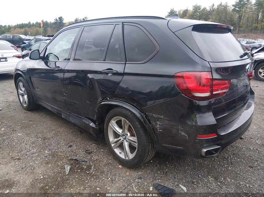 2015 BMW X5 VIN 5UXKR0C55F0P07690 IAAI salvage auction — LEFT SIDE, Salvage (Massachusetts), sold $4,600 on 2026-07-10 (photo 3)