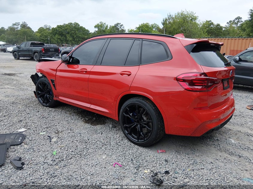 2020 BMW X3 m VIN 5YMTS0C01LLA57968 IAAI salvage auction — FRONT END, Salvage (South Carolina), sold $18,500 on 2026-07-28 (photo 3)