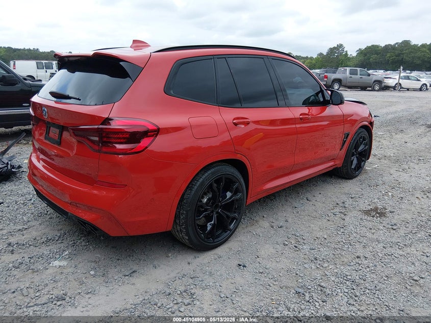 2020 BMW X3 m VIN 5YMTS0C01LLA57968 IAAI salvage auction — FRONT END, Salvage (South Carolina), sold $18,500 on 2026-07-28 (photo 4)
