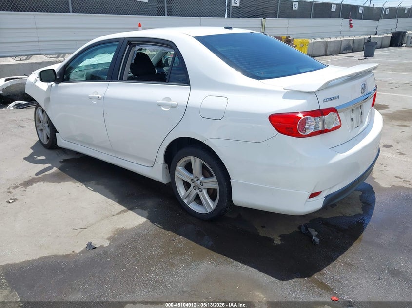 2013 Toyota Corolla VIN 5YFBU4EE7DP115702 IAAI salvage auction — FRONT END, Salvage (California), sold $575 on 2026-07-15 (photo 3)
