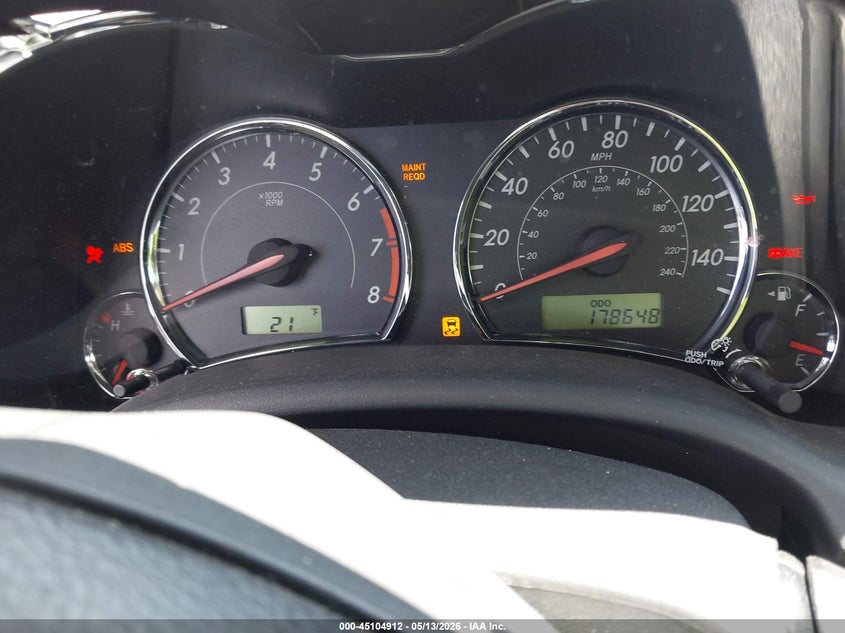 2013 Toyota Corolla VIN 5YFBU4EE7DP115702 IAAI salvage auction — FRONT END, Salvage (California), sold $575 on 2026-07-15 (photo 7)
