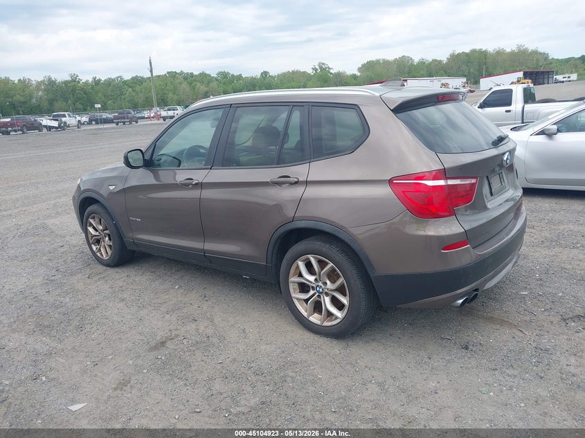 2011 BMW X3 VIN 5UXWX7C53BL735125 IAAI salvage auction — NORMAL WEAR, Salvage (Texas), sold $1,100 on 2026-07-20 (photo 3)