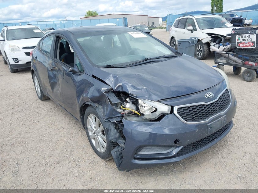 2016 Kia Forte VIN KNAFX4A67G5462727 IAAI salvage auction — RIGHT FRONT, Salvage (Montana), sold $300 on 2026-07-15 (photo 6)