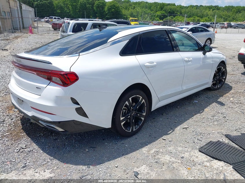 2024 Kia K5 VIN 5XXG64J20RG247082 IAAI salvage auction — FRONT END, Salvage (Tennessee), sold $3,650 on 2026-07-06 (photo 4)