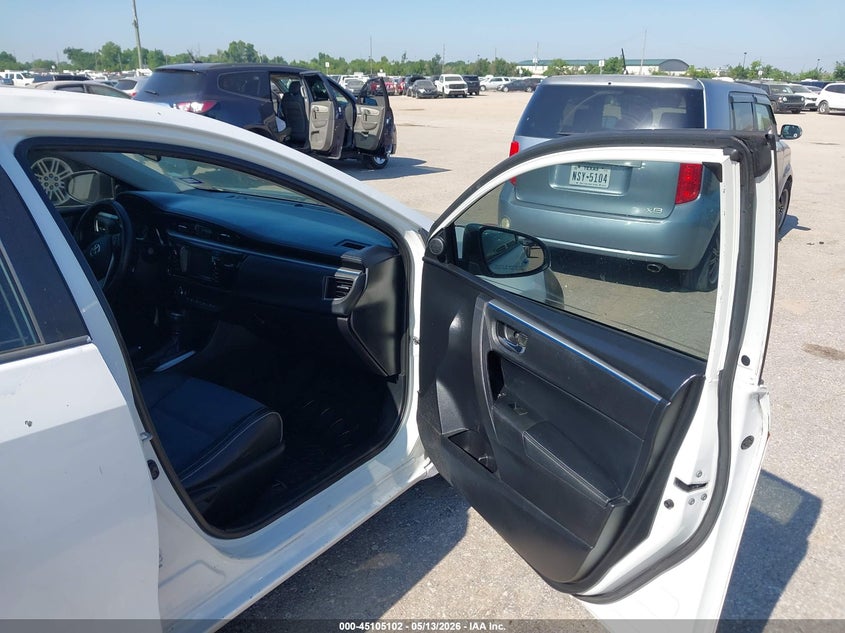 2015 Toyota Corolla VIN 5YFBURHE1FP200191 IAAI salvage auction — FRONT END, Original (Texas), sold $4,850 on 2026-07-15 (photo 5)