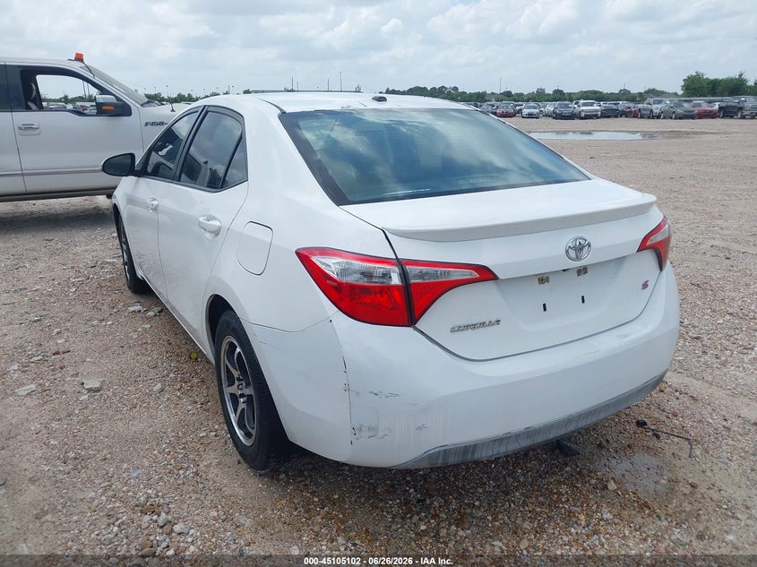 2015 Toyota Corolla VIN 5YFBURHE1FP200191 IAAI salvage auction — FRONT END, Original (Texas), sold $4,850 on 2026-07-15 (photo 3)
