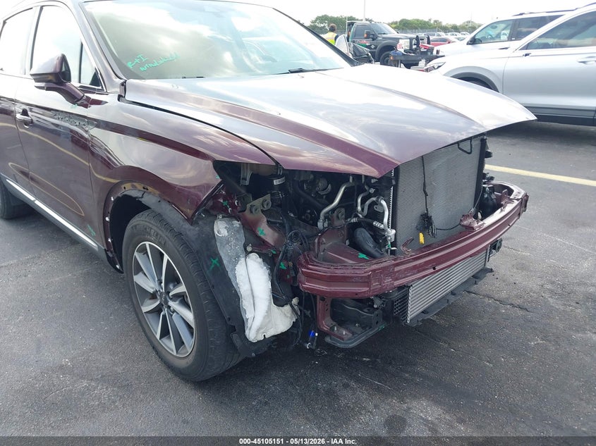 2022 Lincoln Nautilus VIN 2LMPJ6J94NBL08144 IAAI salvage auction — RIGHT FRONT, Rebuildable (Florida), sold $7,100 on 2026-07-09 (photo 6)