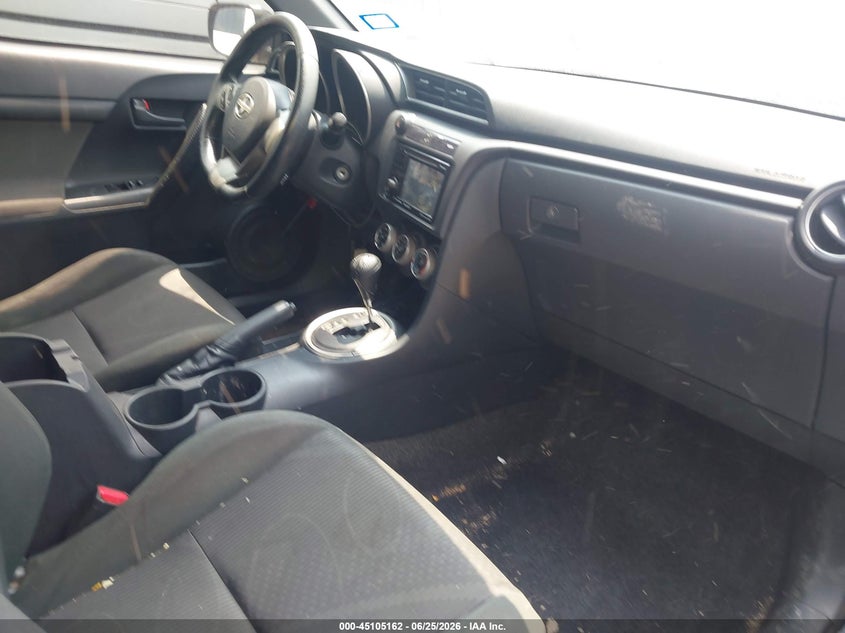 2013 Scion Tc VIN JTKJF5C72D3063011 IAAI salvage auction — LEFT REAR, Original (Texas), sold $450 on 2026-07-22 (photo 5)