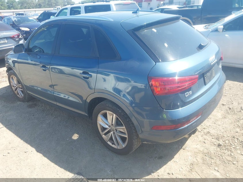 2018 Audi Q3 VIN WA1ECCFS5JR025152 IAAI salvage auction — FRONT END, Original (Texas), sold $3,650 on 2026-07-28 (photo 3)