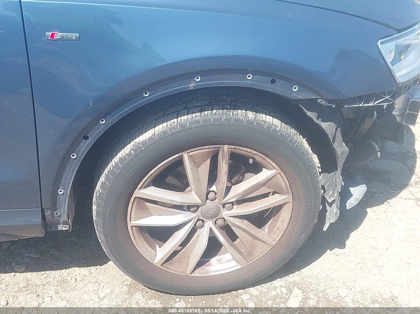 2018 Audi Q3 VIN WA1ECCFS5JR025152 IAAI salvage auction — FRONT END, Original (Texas), sold $3,650 on 2026-07-28 (photo 6)