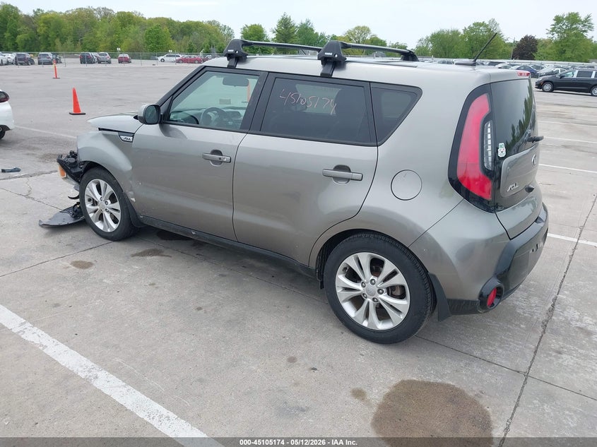 2016 Kia Soul VIN KNDJP3A55G7249049 IAAI salvage auction — FRONT END, Salvage (Indiana), sold $825 on 2026-07-24 (photo 3)