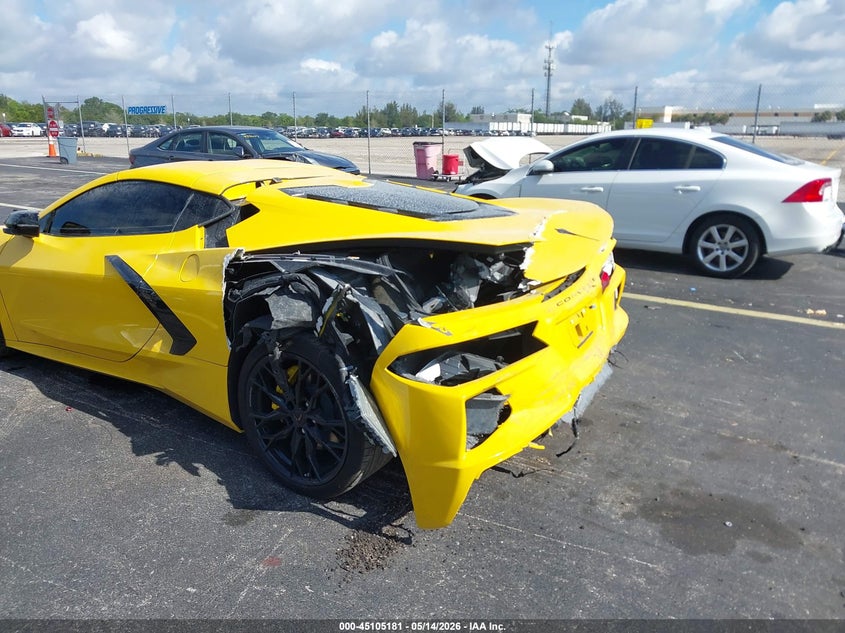 2026 Chevrolet Corvette VIN 1G1YA2D4XT5104441 IAAI salvage auction — LEFT REAR, Rebuildable (Florida), sold $13,900 on 2026-07-30 (photo 6)