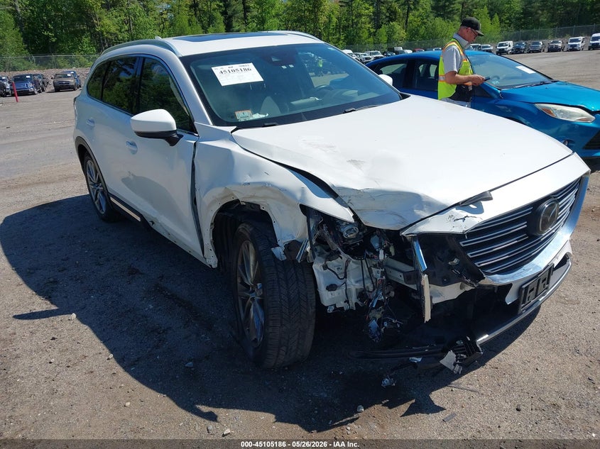 2019 Mazda Cx-9 VIN JM3TCBDYXK0301725 IAAI salvage auction — RIGHT FRONT, Salvage (Massachusetts), sold $3,500 on 2026-07-17 (photo 1)