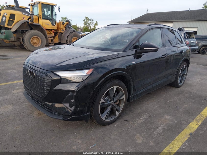 2025 Audi Q4 e-tron VIN WA1LUBFZ7SP074622 IAAI salvage auction — HAIL, Salvage (Ohio), sold $19,350 on 2026-07-16 (photo 2)