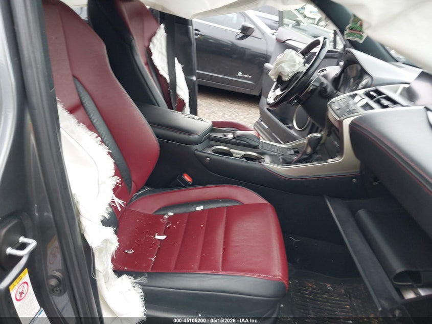 2017 Lexus Nx VIN JTJBARBZXH2148627 IAAI salvage auction — FRONT END, Salvage (Massachusetts), sold $3,200 on 2026-07-31 (photo 5)