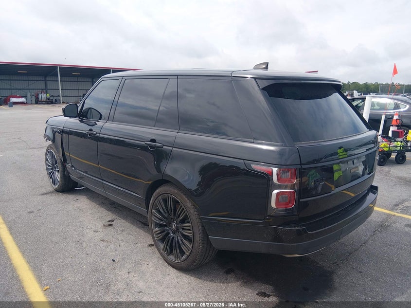 2021 Land rover RANGE ROVER VIN SALGS5SE1MA416842 IAAI salvage auction — FRONT END, Salvage (South Carolina), sold $14,700 on 2026-07-08 (photo 3)