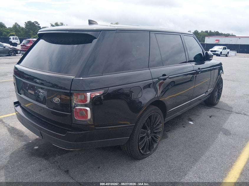 2021 Land rover RANGE ROVER VIN SALGS5SE1MA416842 IAAI salvage auction — FRONT END, Salvage (South Carolina), sold $14,700 on 2026-07-08 (photo 4)