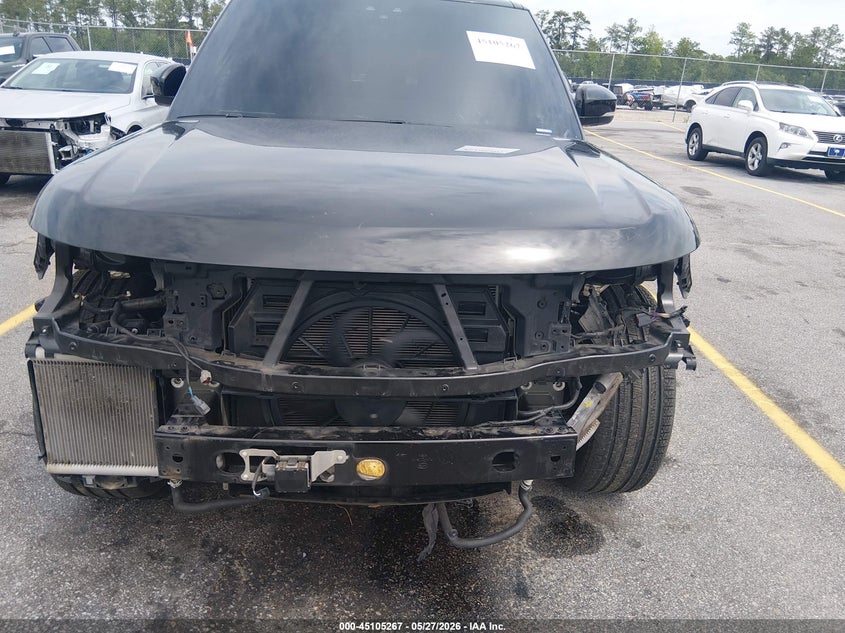 2021 Land rover RANGE ROVER VIN SALGS5SE1MA416842 IAAI salvage auction — FRONT END, Salvage (South Carolina), sold $14,700 on 2026-07-08 (photo 6)