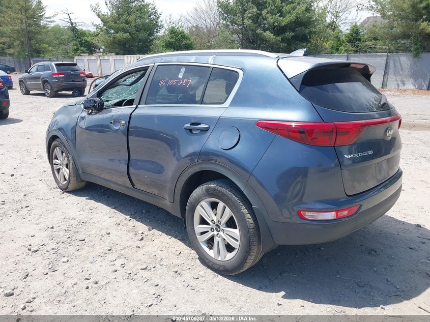 2017 Kia Sportage VIN KNDPM3AC4H7035575 IAAI salvage auction — RIGHT FRONT, Salvage (New Jersey), sold $225 on 2026-07-28 (photo 3)