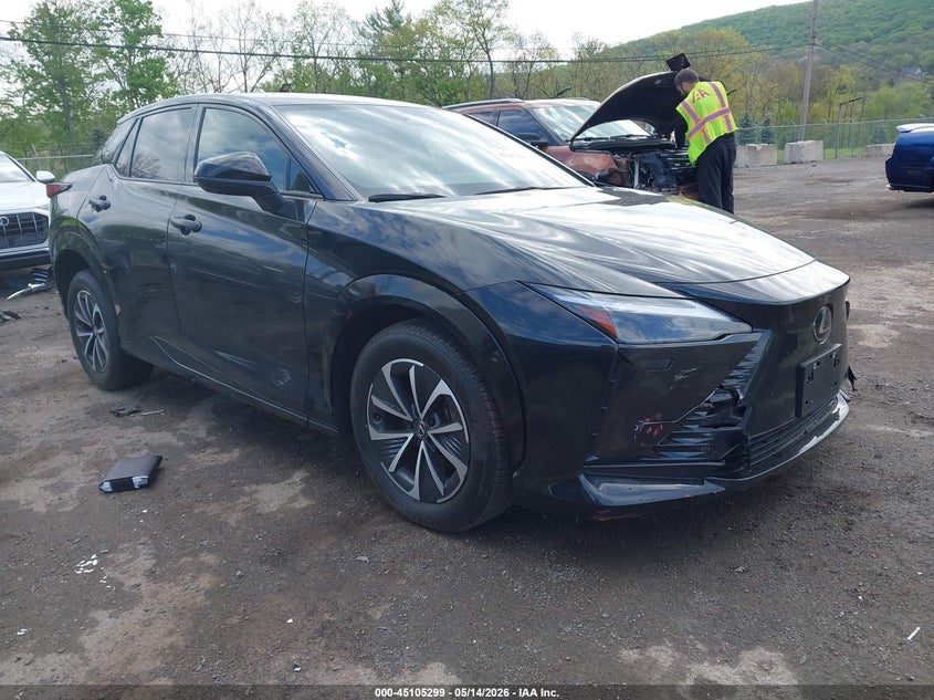 2024 Lexus Rz VIN JTJAAAAB8RA024316 IAAI salvage auction — LEFT FRONT, Salvage (Idaho), sold $15,400 on 2026-07-23 (photo 1)