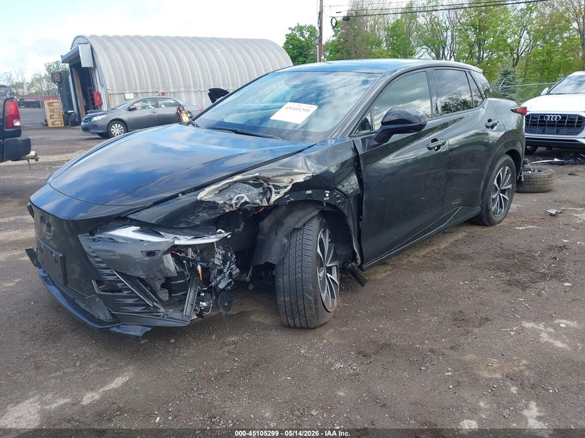 2024 Lexus Rz VIN JTJAAAAB8RA024316 IAAI salvage auction — LEFT FRONT, Salvage (Idaho), sold $15,400 on 2026-07-23 (photo 2)
