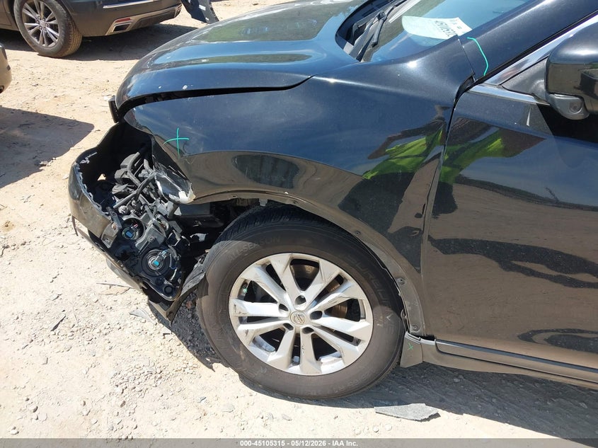 2016 Nissan Rogue VIN KNMAT2MV5GP624939 IAAI salvage auction — LEFT FRONT, Salvage (North Carolina), sold $450 on 2026-07-27 (photo 6)
