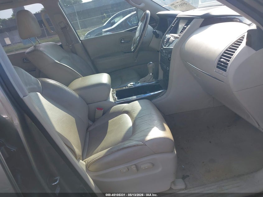 2015 Infiniti Qx80 VIN JN8AZ2NF7F9572789 IAAI salvage auction — SIDE, Clear (Tennessee), sold $1,550 on 2026-07-29 (photo 5)