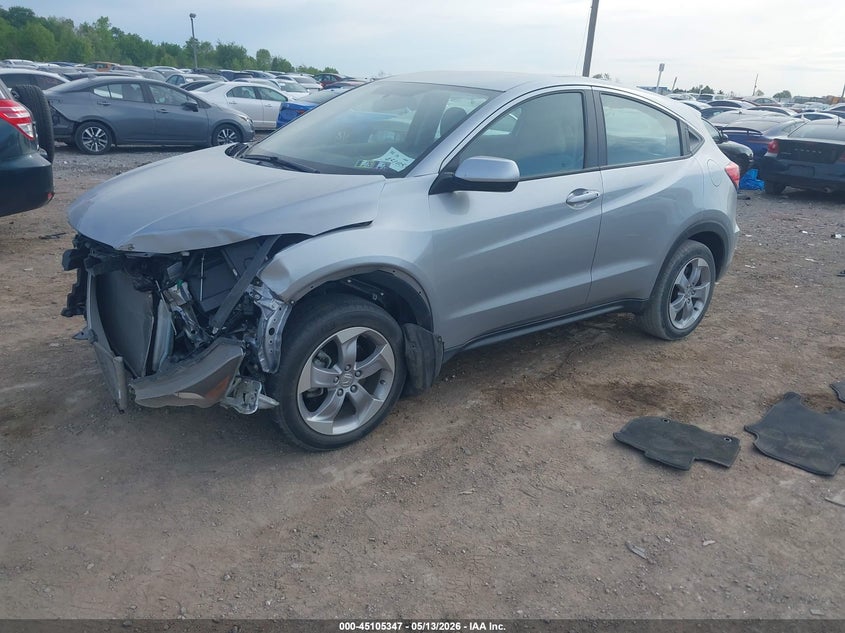 2018 Honda Hr-v VIN 3CZRU6H3XJG713136 IAAI salvage auction — FRONT END, Salvage (Pennsylvania), sold $2,750 on 2026-07-29 (photo 2)